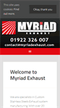 Mobile Screenshot of myriadexhaust.com